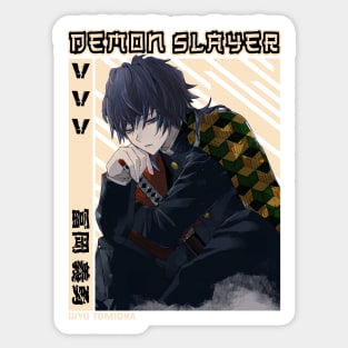 Giyu Tomioka - Demon Slayer Sticker